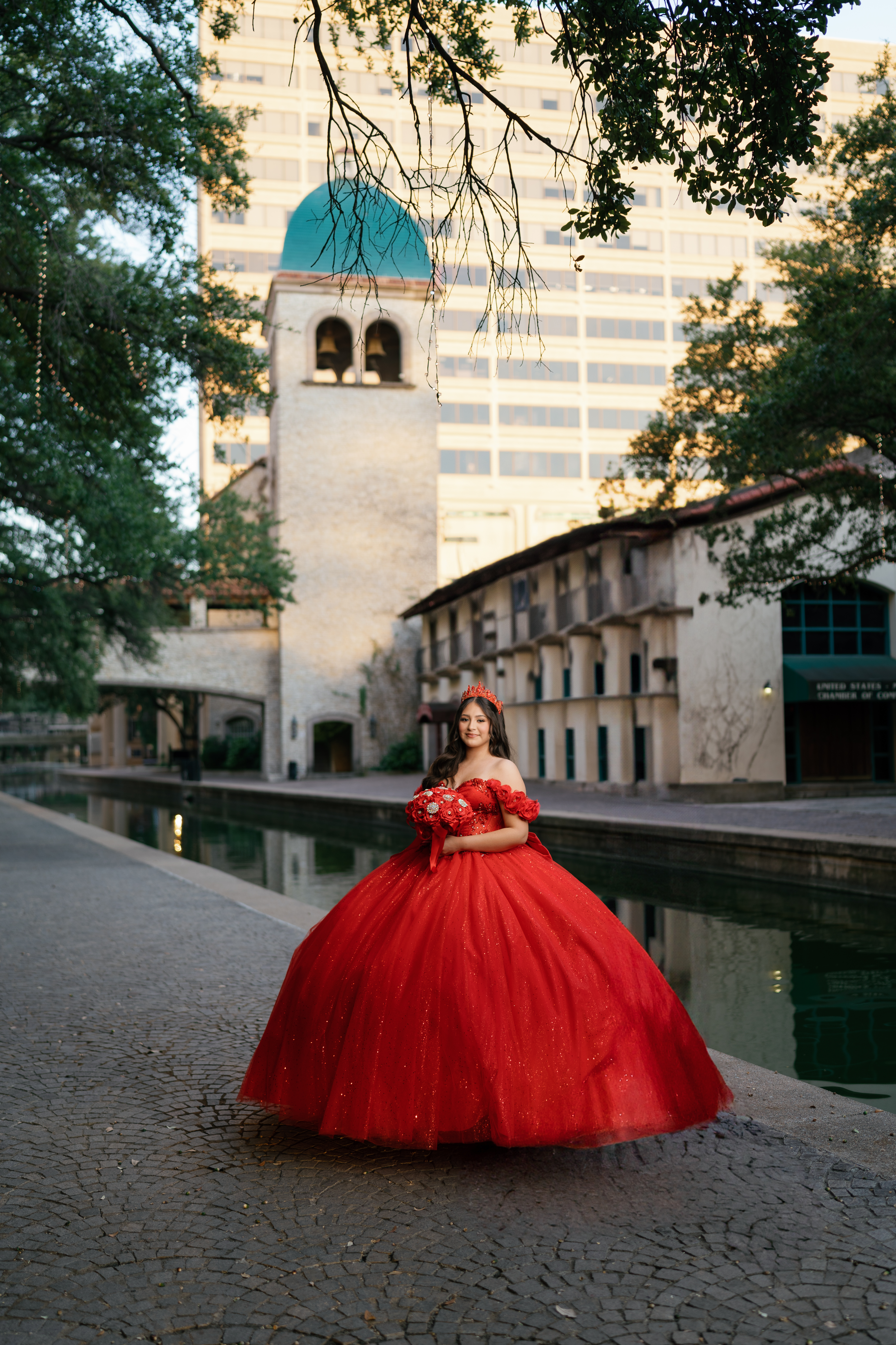 Dallas quinceañera photography portrait